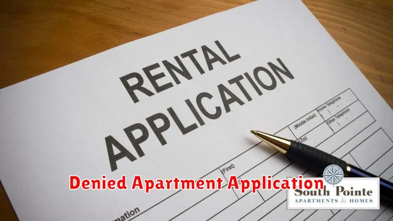 Denied Apartment Application