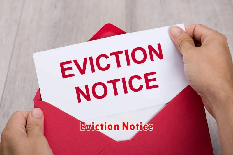 Eviction Notice