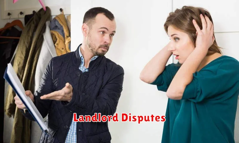 Landlord Disputes