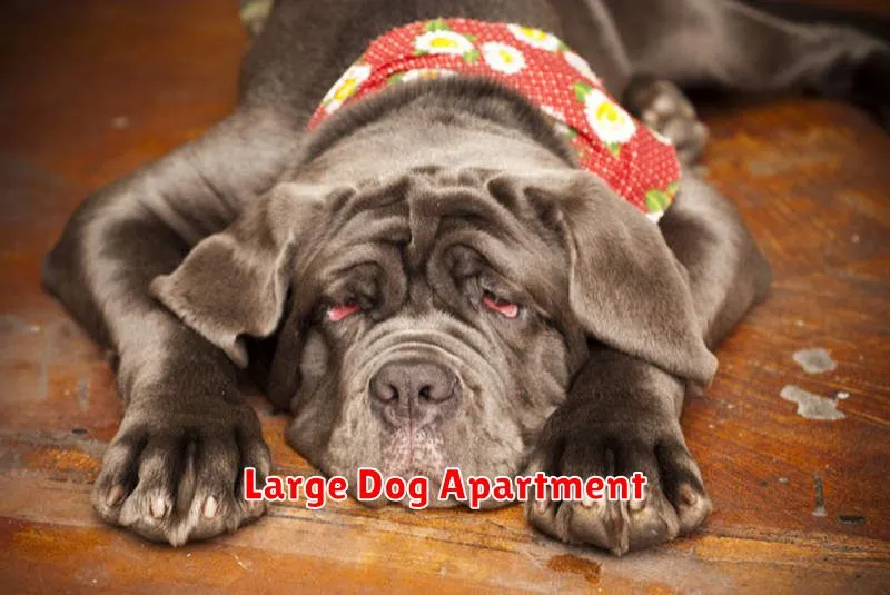 Large Dog Apartment