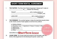 Short Term Lease