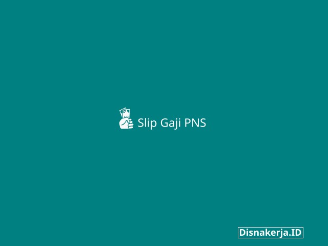 Slip Gaji PNS